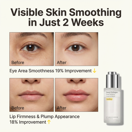 Deep Collagen Power Boosting Cream In Serum