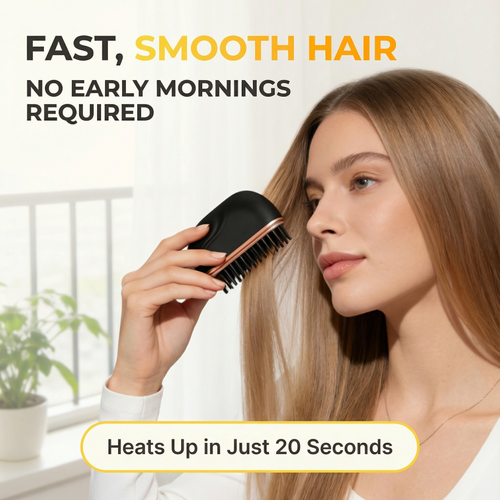 GetFlivy® Capsule Straightener Brush