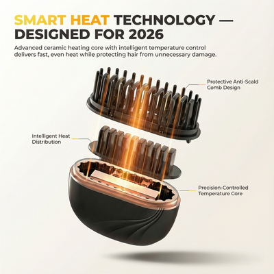 GetFlivy® Capsule Straightener Brush