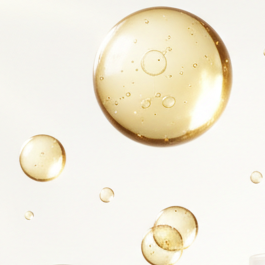 Collagen ingredients yellow bubble