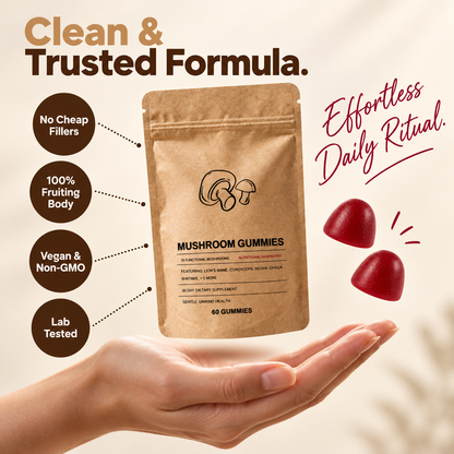 Focus Fuel - 10 in 1 Mushroom Gummies